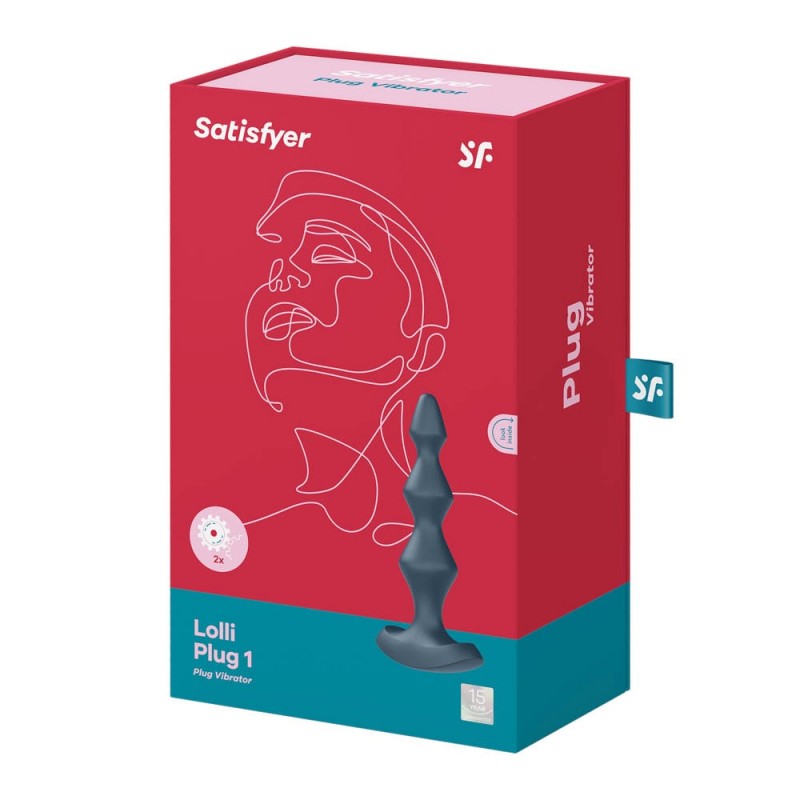 Анальний стимулятор з вібрацією Satisfyer Lolli-Plug 1