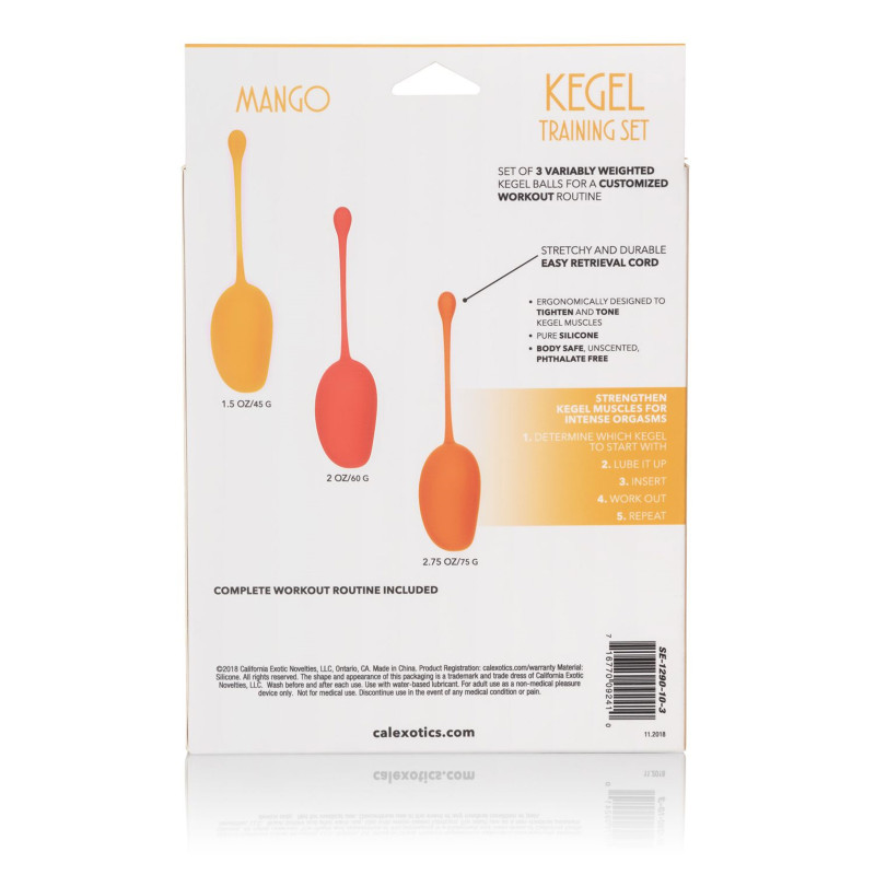 Вагінальні кульки Calexotic Mango