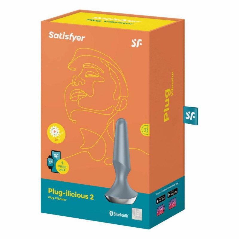 Анальна пробка з вібрацією Satisfyer Ilicious 2