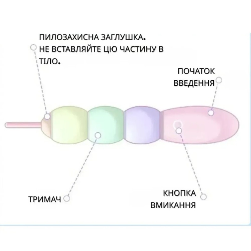 Вібратор конструктор BeYourLover Magic Candy Вібратор конструктор BeYourLover Magic Candy