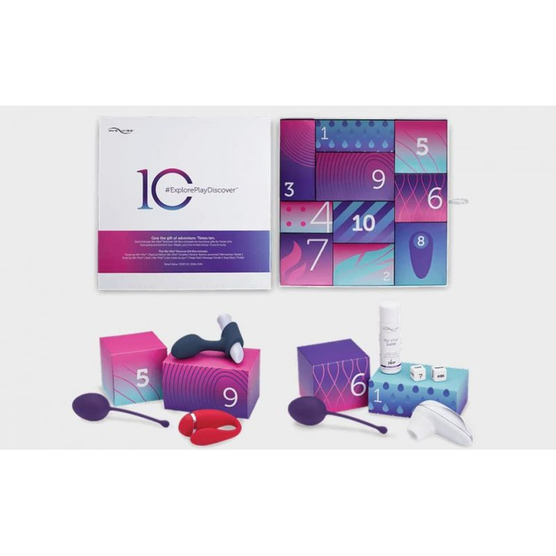 Набір We-Vibe Discover 10 Sex Toy Gift Box