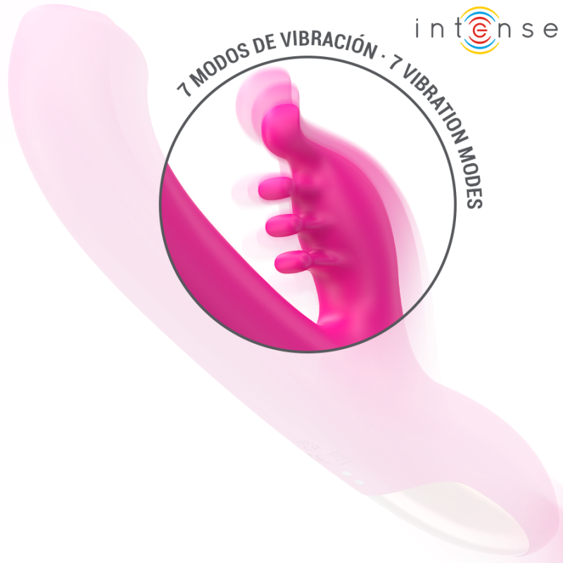 Вибратор кролик с ротацией, 3 мотора INTENSE Christina Pink Вибратор кролик с ротацией, 3 мотора INTENSE Christina Pink