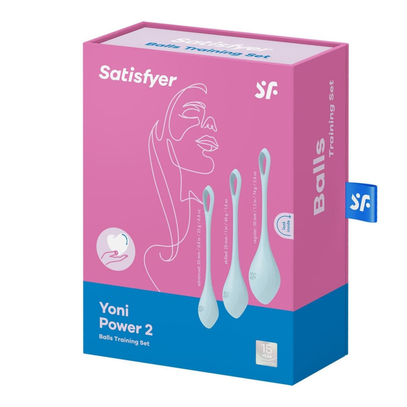 Набір вагінальних кульок Satisfyer Yoni Power 2