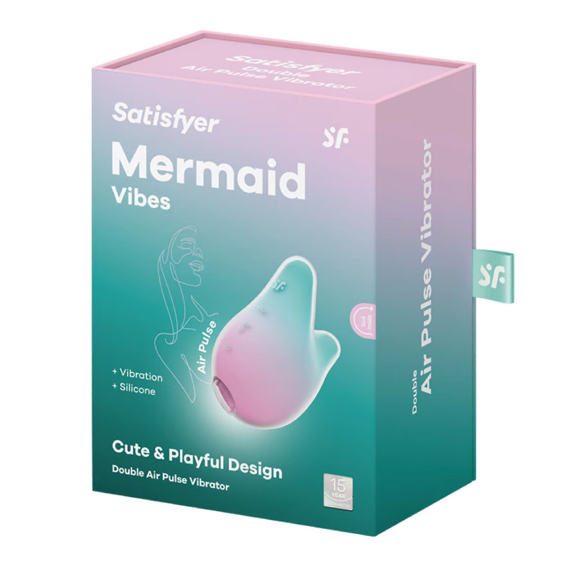 Вакуумный клиторальный стимулятор Satisfyer Mermaid Vibes