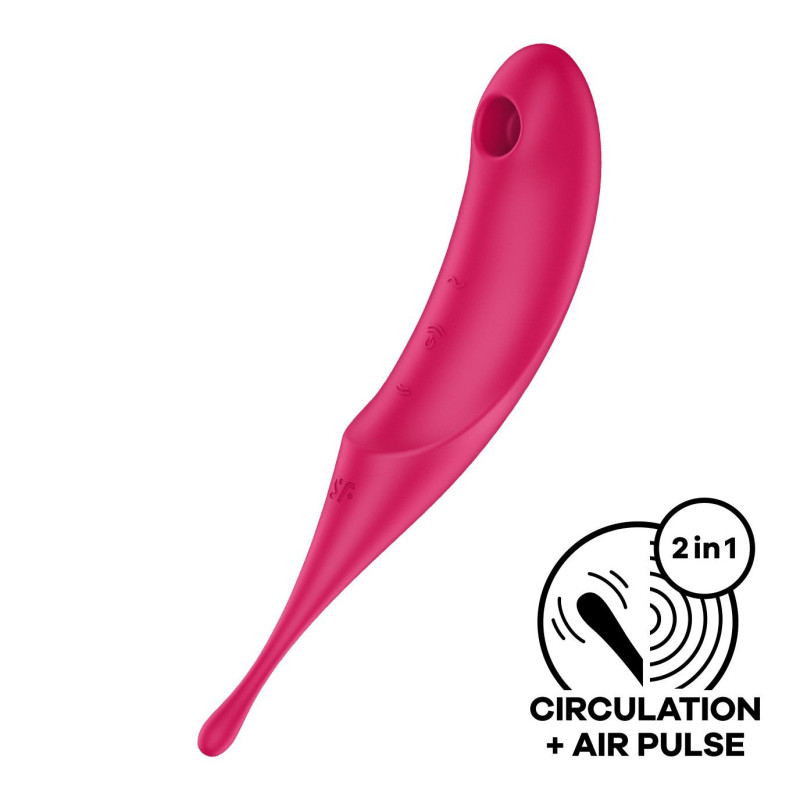 Вакуумний стимулятор з точковою вібрацією Satisfyer Twirling Pro