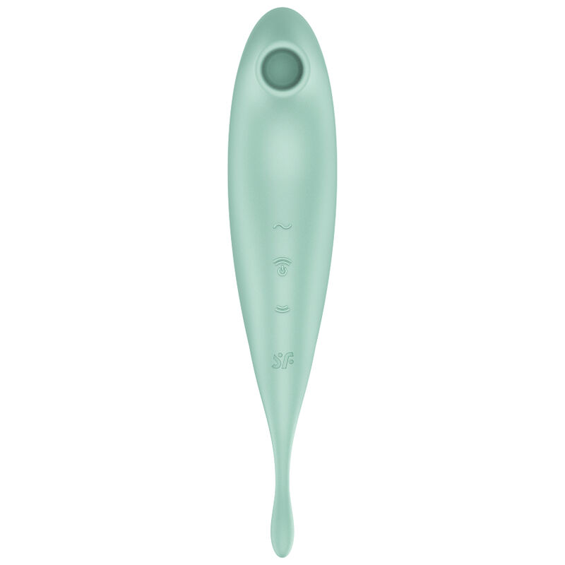 Вакуумный смарт-стимулятор с точечной вибрацией Satisfyer Twirling Pro+