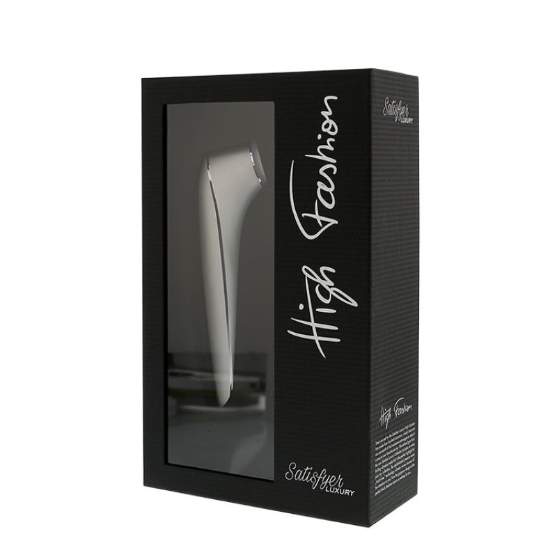Вакуумний стимулятор з вібрацією Satisfyer Luxury High Fashion