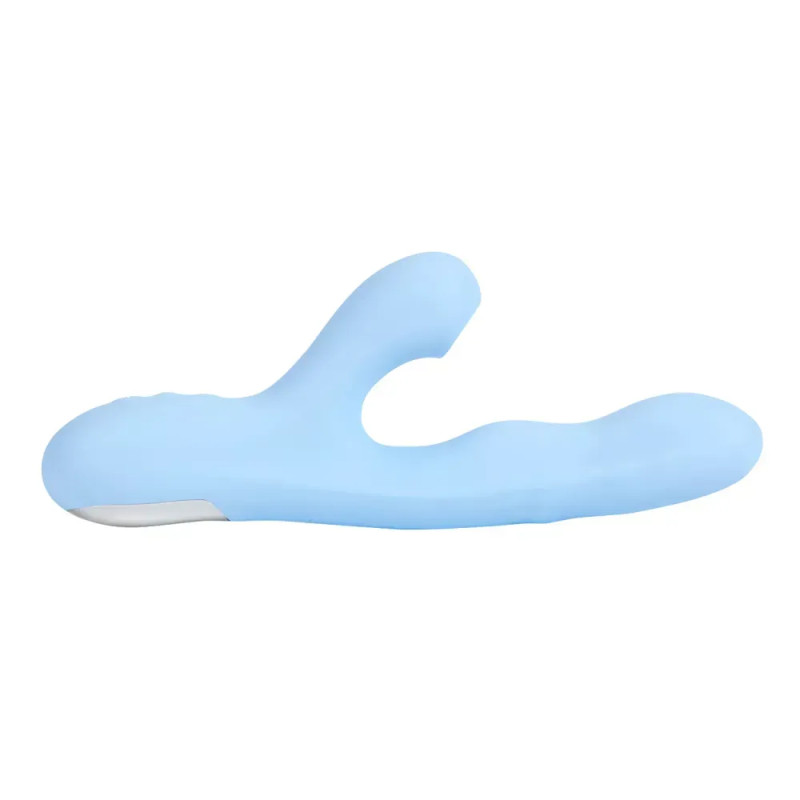 Вібратор-кролик BeYourLover Rosubi з вакуумом, ротацією і підігрівом