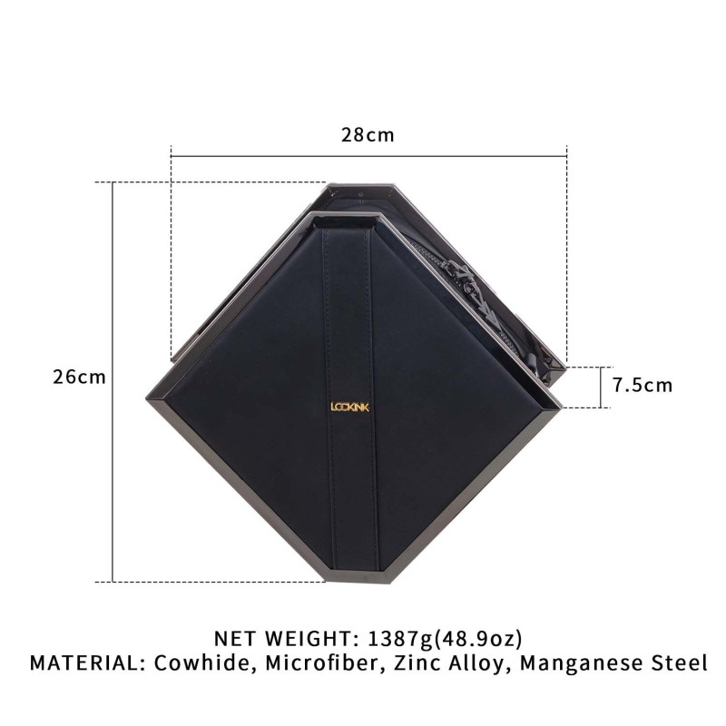 Сумка LOCKINK Mysterious Square Kink Bag
