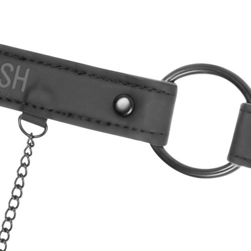 Кляп з зажимами на соски Fetish Submissive