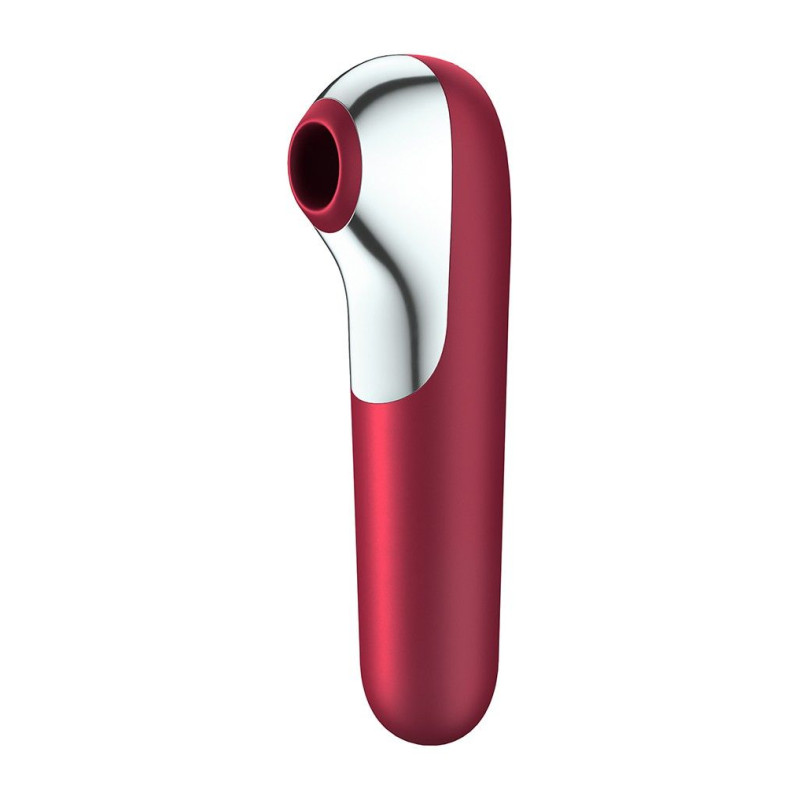 Вакуумный смарт-стимулятор с вибрацией Satisfyer Dual Love