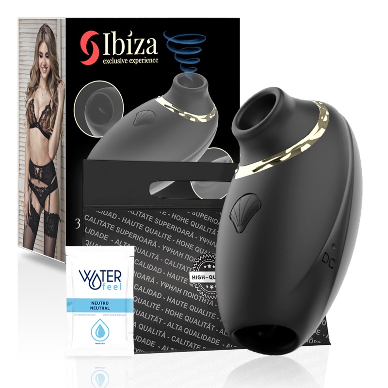 Вакуумный стимулятор с пульсацией Ibiza 3 in 1