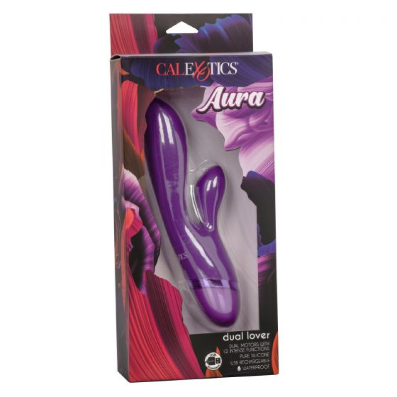 Вібратор кролик CalExotics Aura Dual Lover