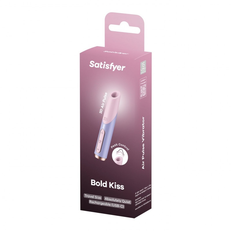 Вакуумный стимулятор клитора Bold Kiss Satisfyer