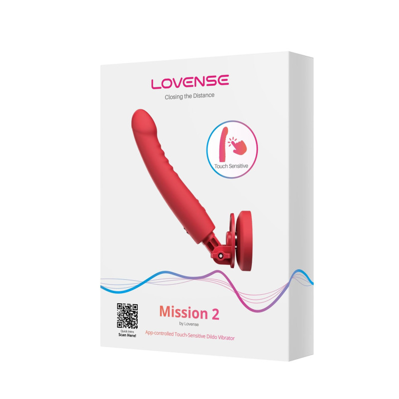 Дилдо с вибрацией Lovense Mission 2