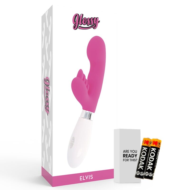 Вибратор кролик GLOSSY ELVIS RABBIT