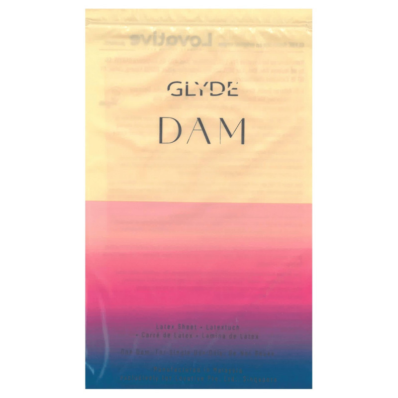 Латексні серветки для орального сексу GLYDE Sheer Dams