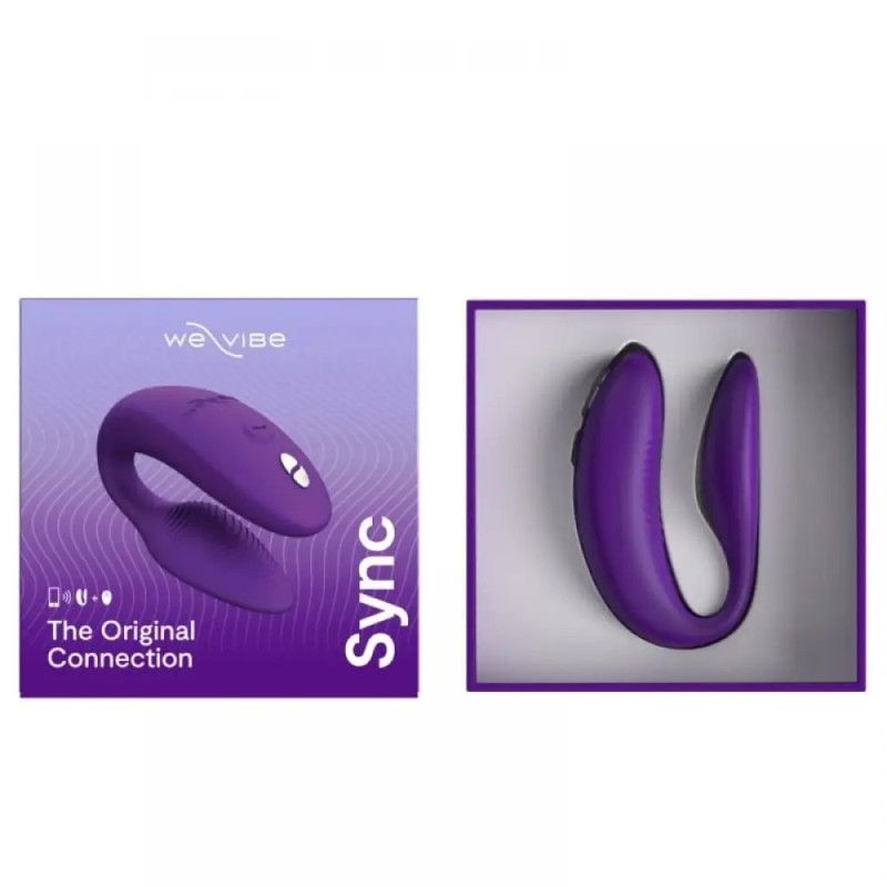 Гнучкий смарт-вібратор для пар We-Vibe Sync 2