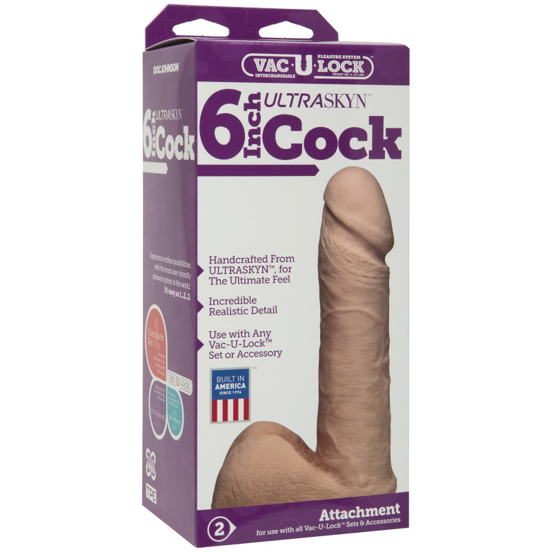 Фалоімітатор Doc Johnson Vac-U-Lock