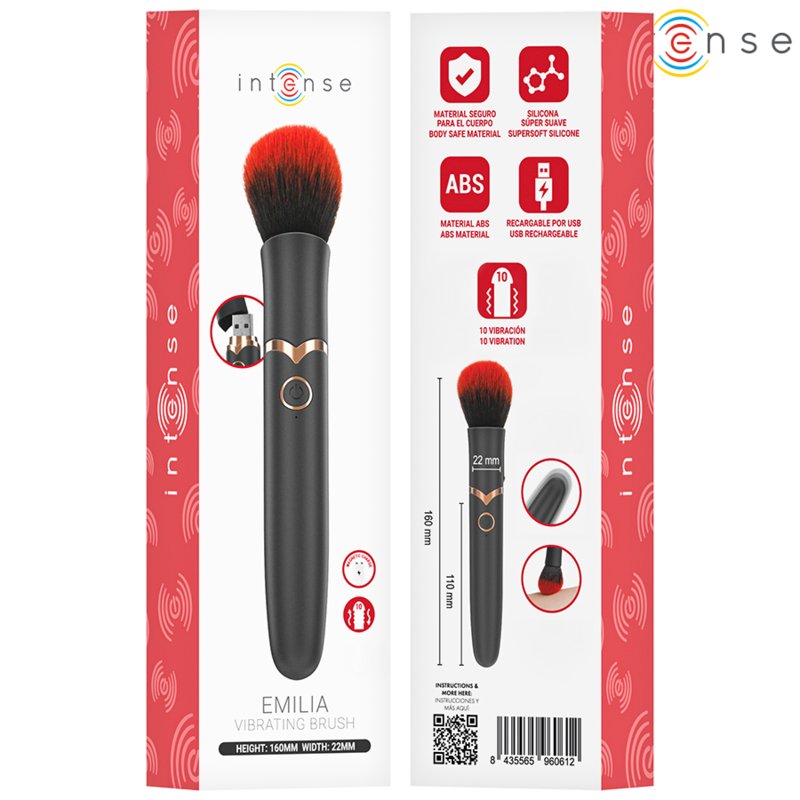 Вібратор пензлик INTENSE Emilia Vibrating Brush Вібратор пензлик INTENSE Emilia Vibrating Brush