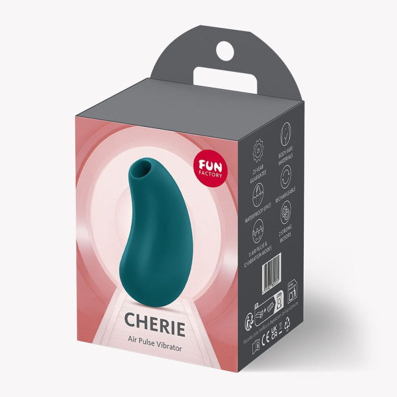 Вакуумний стимулятор Fun Factory Cherie Bottle Green