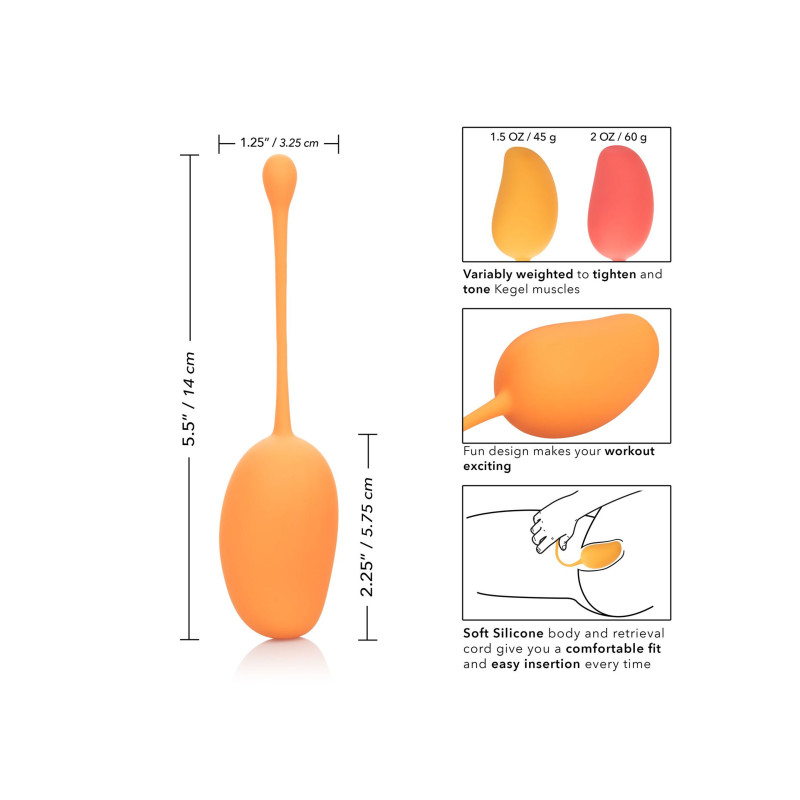 Вагінальні кульки Calexotic Mango