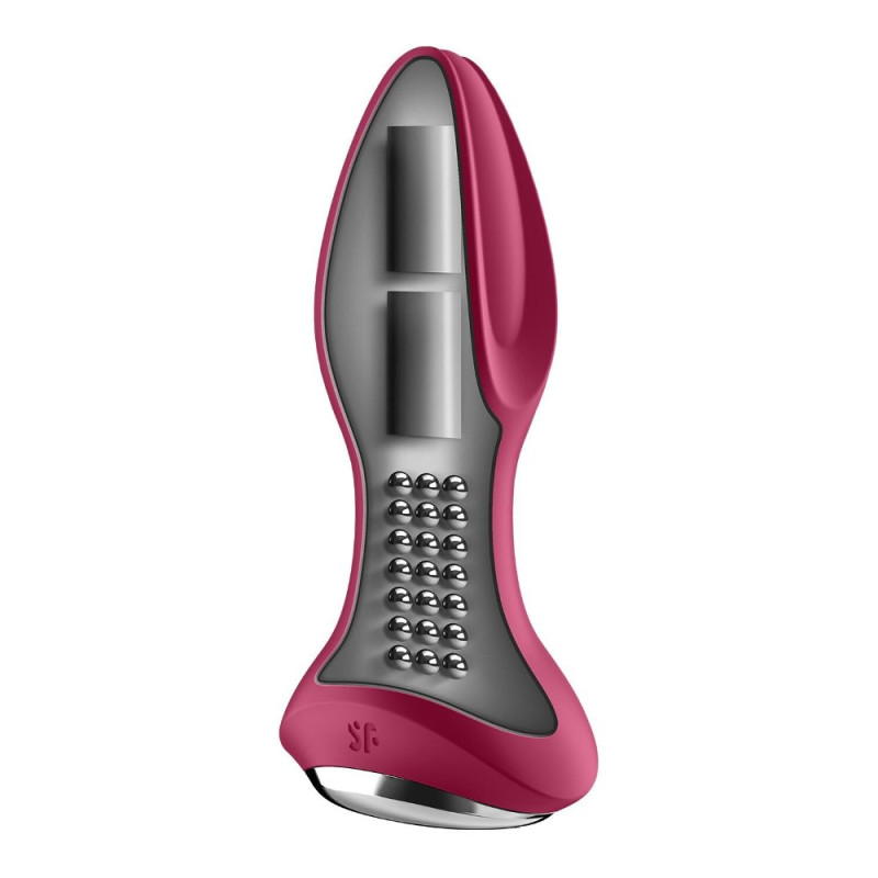 Анальна пробка з масажними кульками Satisfyer Rotator Plug 2+