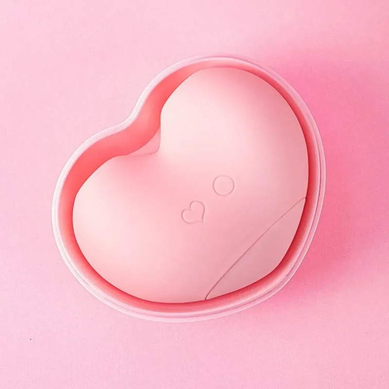 Вакуумний стимулятор з язичком BeYourLover Heart