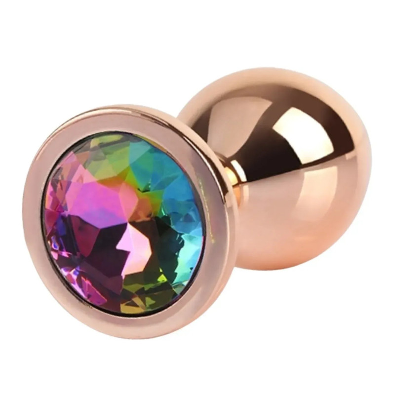 Анальная золотая пробка CHISA MATRIX MONT