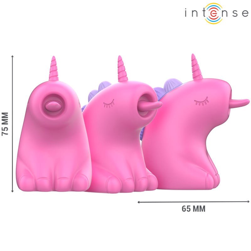 Кліторальний стимулятор з рухливим язичком Intense Pinkie