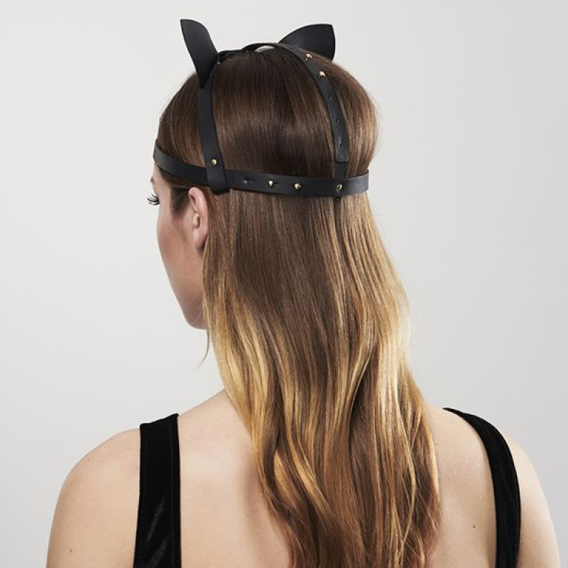 Ушки кошечки Bijoux Indiscrets MAZE - Cat Ears Headpiece Black