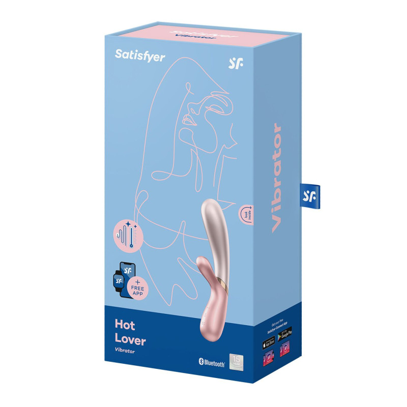 Вібратор кролик із підігрівом Satisfyer Hot Lover
