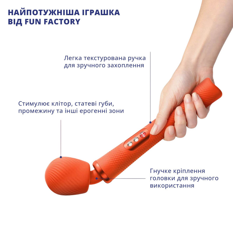 Вібромасажер Fun Factory VIM Vibrating Wand