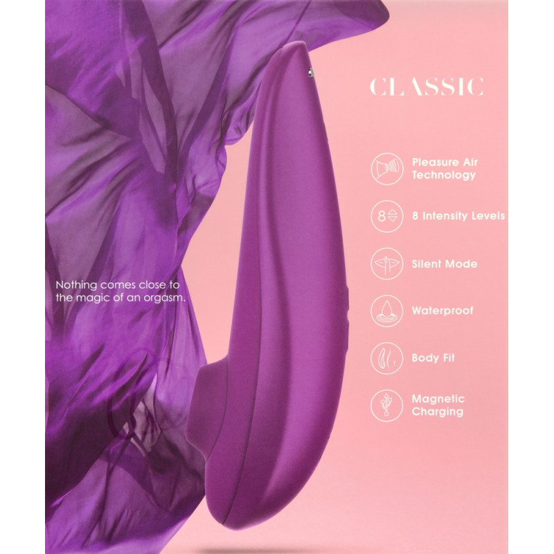 Вакуумний стимулятор для клітора Womanizer Classic Purple
