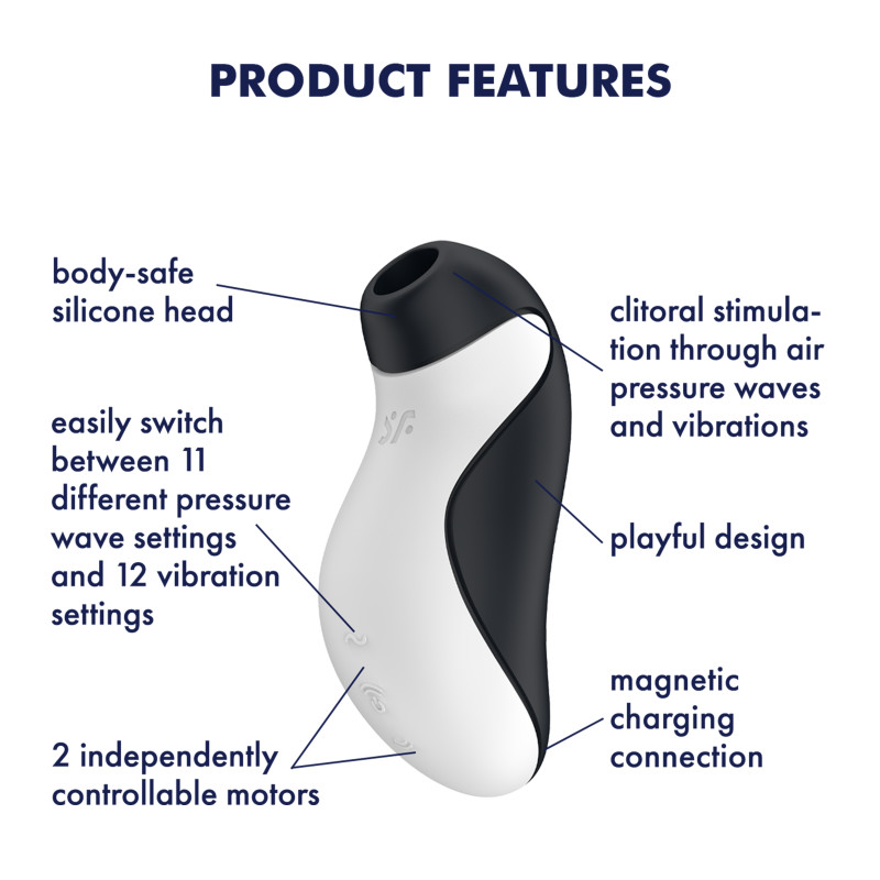 Вакуумний стимулятор Satisfyer Orca