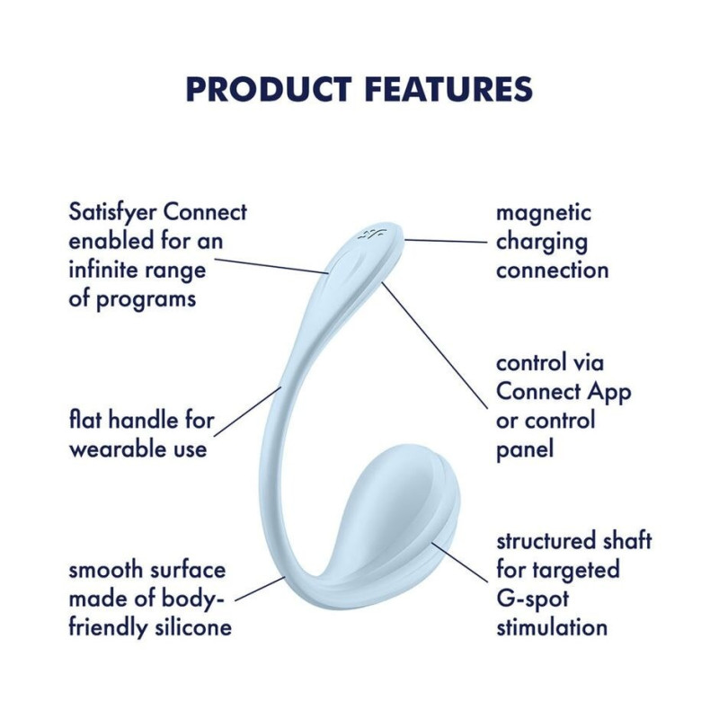 Віброяйце Satisfyer Smooth Petal