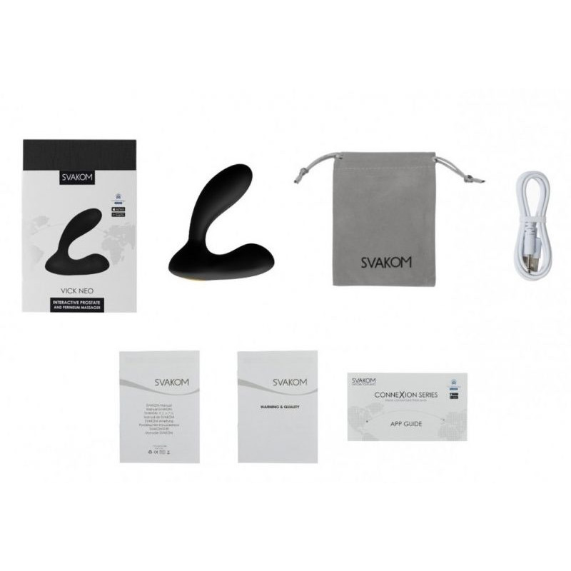Масажер простати Smart Svakom Vick Neo Black Масажер простати Smart Svakom Vick Neo Black