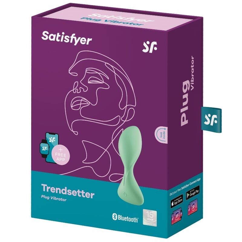 Анальная смарт-пробка с вибрацией Satisfyer Trendsetter