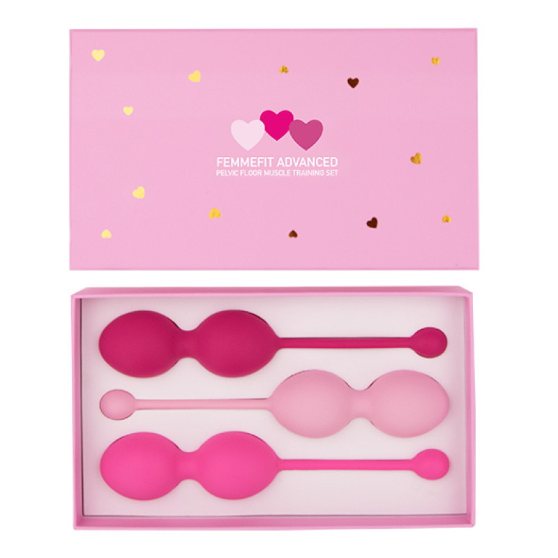 Набір вагінальних шариків Feelztoys - Femmefit Advanced Pelvic Muscle Training Set