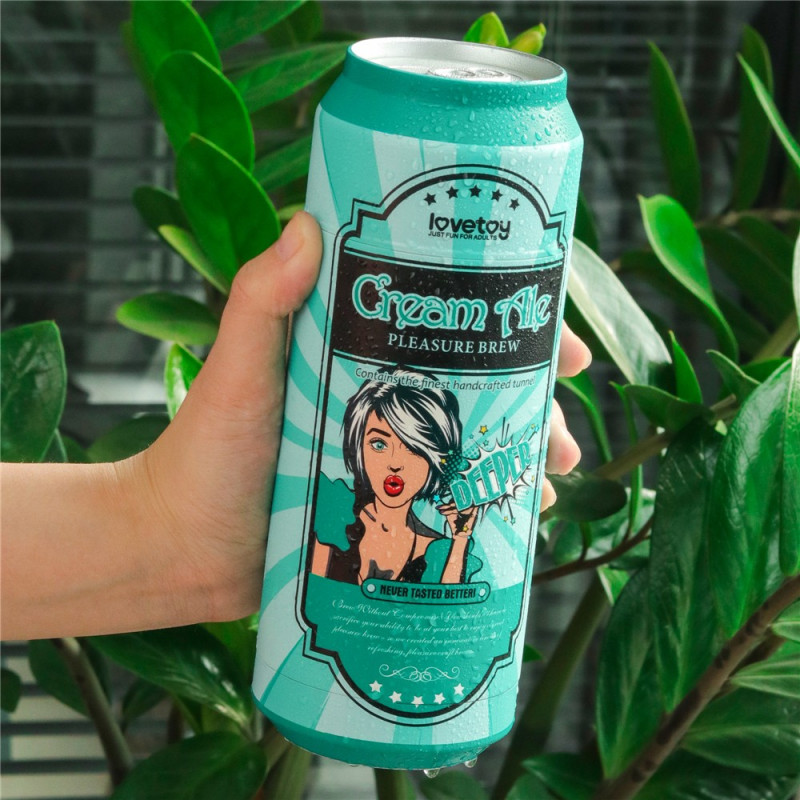 Мастурбатор - банка пива Lovetoy Cream Ale