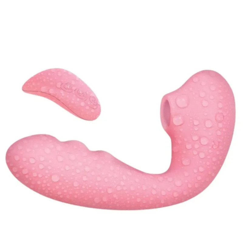 Вакуумный вибратор с двойной стимуляцией BeYourLover Tara X