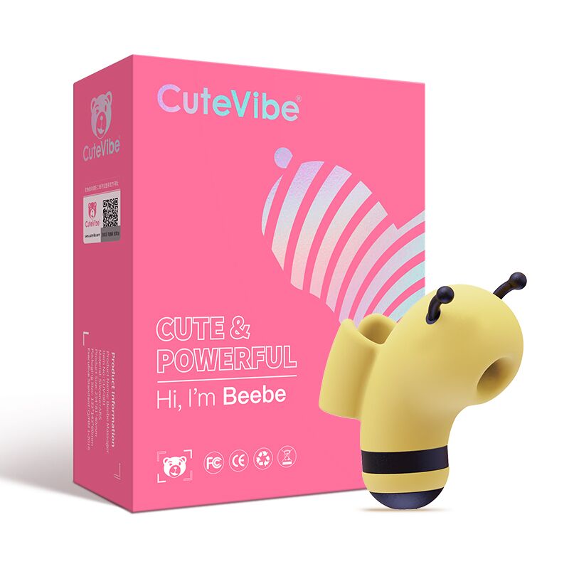 Вакуумний стимулятор на палець з мікротоком CuteVibe Beebe