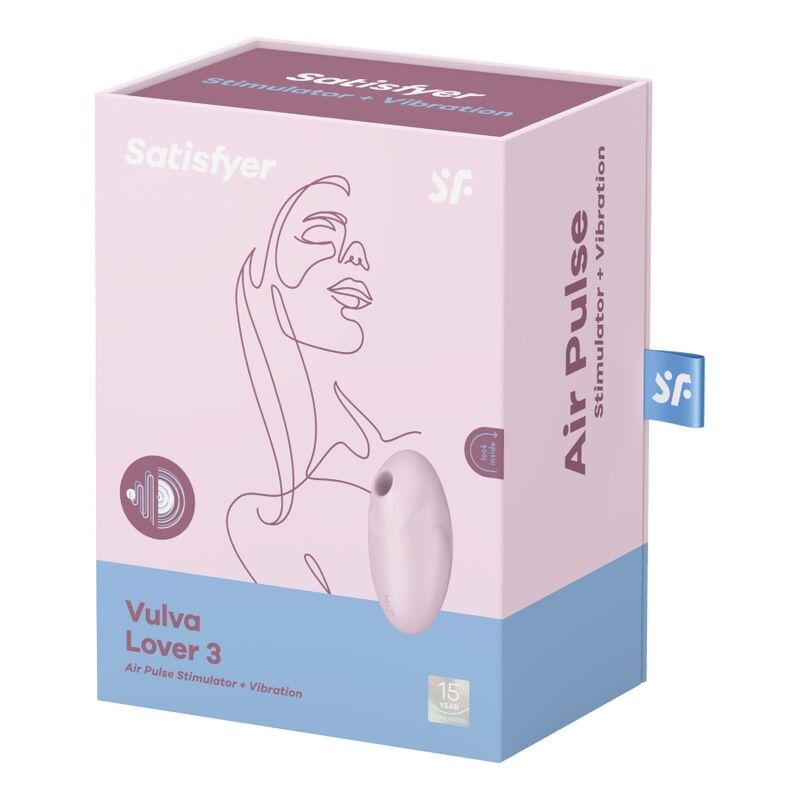 Вакуумний стимулятор з вібрацією Satisfyer Vulva Lover 3
