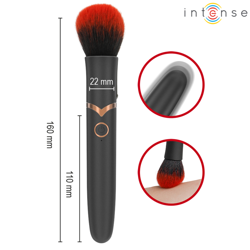 Вібратор пензлик INTENSE Emilia Vibrating Brush Вібратор пензлик INTENSE Emilia Vibrating Brush