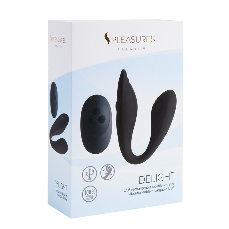 Двойной вибратор S Pleasures Premium Delight