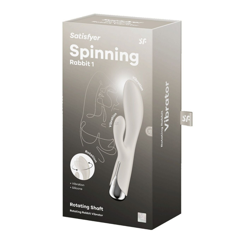 Вібратор кролик з ротацією Satisfyer Spinning Rabbit 1