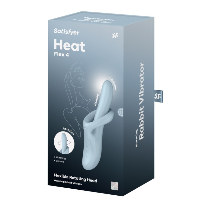 Вібратор з підігрівом Satasfyer Heat Flex 4