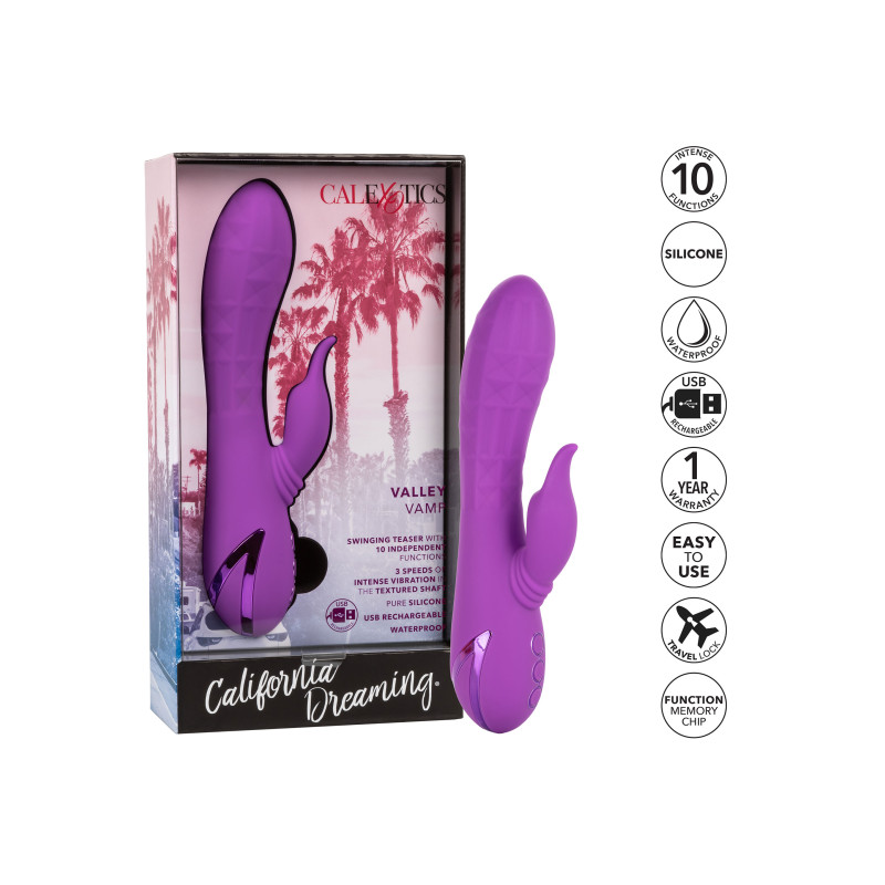 Вібратор кролик Valley Vamp Calexotic