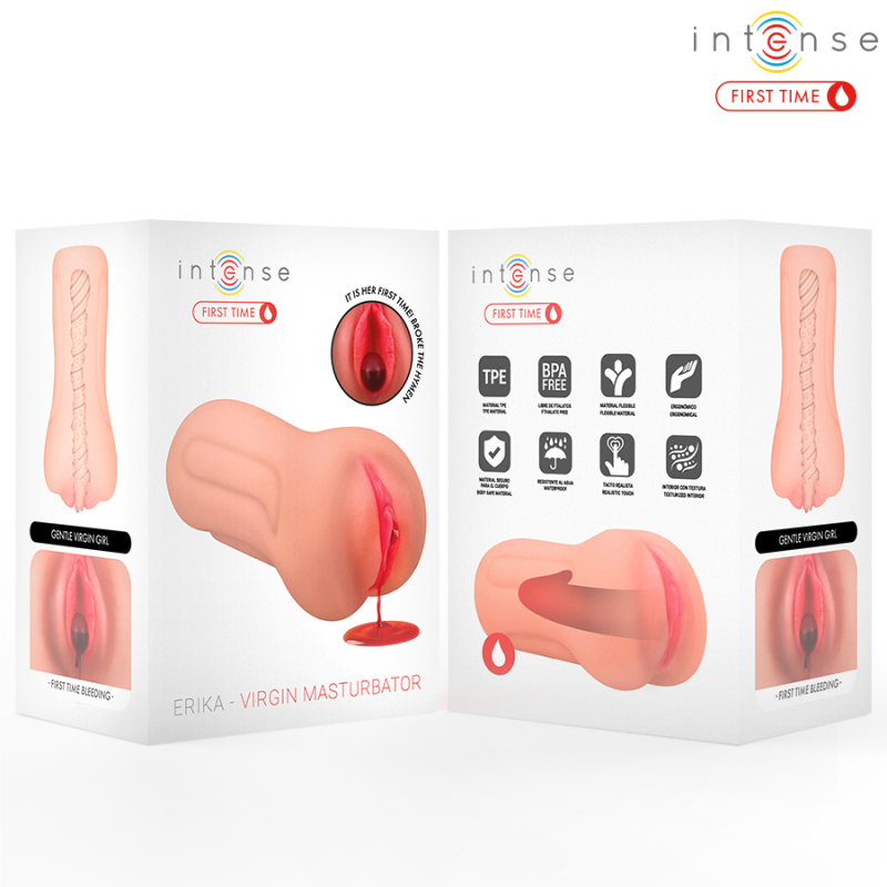 Реалістичний мастурбатор з ефектом «першої ночі» INTENSE FIRST TIME Erika Virgin Реалістичний мастурбатор з ефектом «першої ночі» INTENSE FIRST TIME Erika Virgin