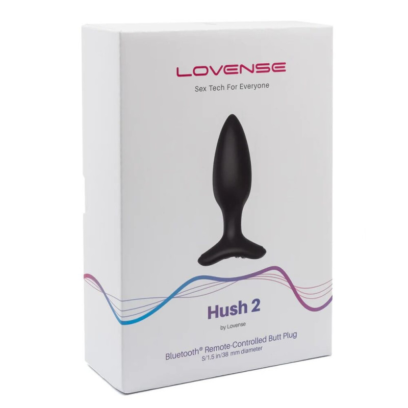 Анальна смарт-вібропробка Lovense Hush 2